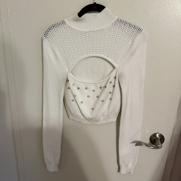 Lovers and Friends White Sweater - Picture 1 of 2